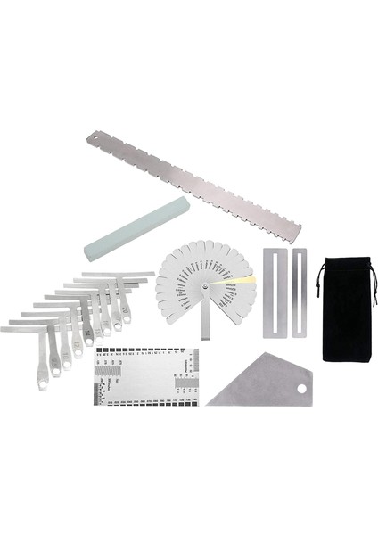 Gitar Luthier Tools Kit Radyal Cetvel Ölçüm Stili 2 (Yurt Dışından)