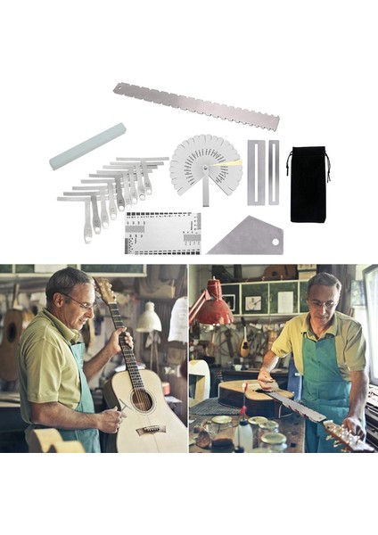 Gitar Luthier Tools Kit Radyal Cetvel Ölçüm Stili 2 (Yurt Dışından) fırsatları