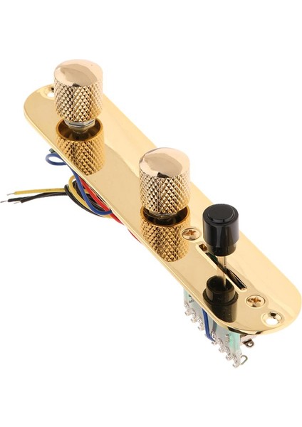 Elektro Gitar Parçaları İçin Düğmeler ile Dayanıklı Metal Kontrol Plakası (Yurt Dışından) indirimleri