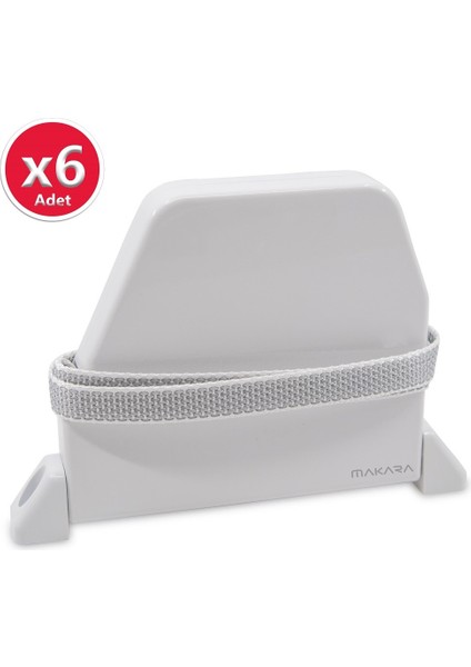 Panjur Makarası (Köşeli Model, Panjur Ipi) Beyaz - 5 mt x 6 Adet