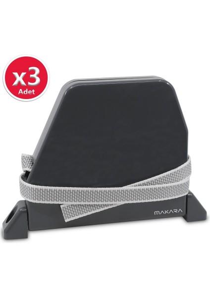 Panjur Makarası (Köşeli Model, Panjur Ipi) Antrasit Gri - 5 mt x 3 Adet