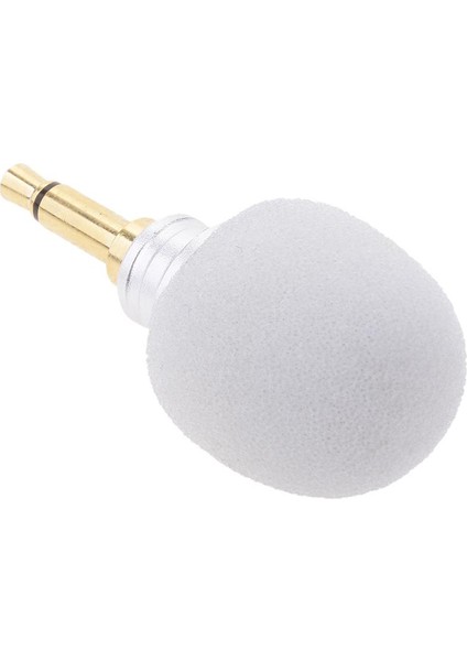 3. 5 mm. Mono / Stereo / Standart Fiş - Mikro Mikro Megafon 3,5 mm. Mono Fiş Beyaz (Yurt Dışından)