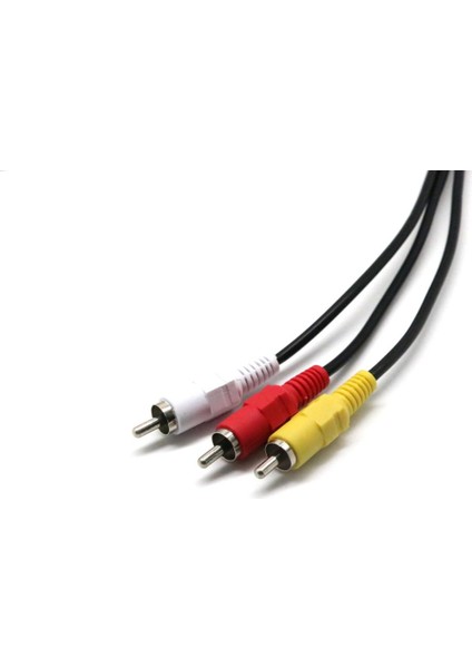 Tv Hdtv 1080P Için USB Erkek To 3 Video Kablo Kablosu Adaptörü (Yurt Dışından)