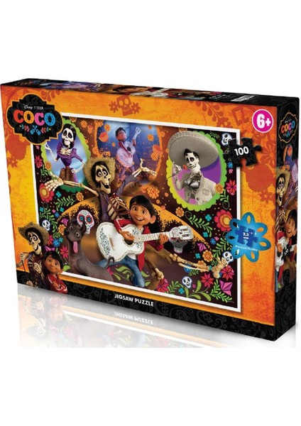 Pixar Coco Çocuk Puzzle - 100 Parça