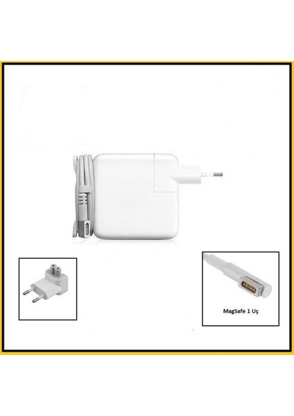 Versatile Apple Uyumlu Notebook Şarj Adaptörü 16V 3.65A Magsafe 2 Uç Noteboook Adaptör Versatıle LPA47APL