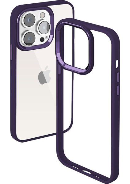 Buff iPhone 14 Pro Max New Air Bumper Kılıf Purple