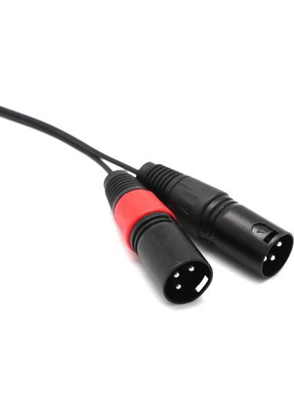 Çift 3 Pin Xlr Erkekten Sağ Açı 3,5mm Stereo Jak Mikrofonlu Ses Kablosu 20CM (Yurt Dışından) indirimleri