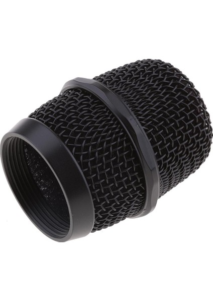 Yedek Çelik Örgü Mikrofon Izgara Kafa Çapı 37MM Siyah (Yurt Dışından)
