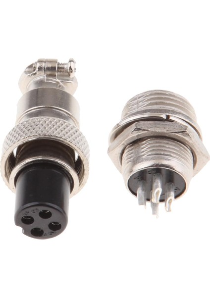 GX12 4pin Su Geçirmez Erkek Panel Metal Havacılık Tel Konektörü (Yurt Dışından)