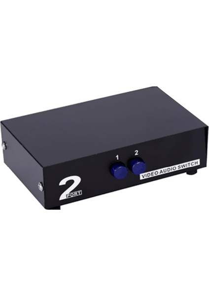 2 Yollu 3 Video Splitter Kablo Kutusu Analog Tv Bağlantı Noktası (Yurt Dışından)