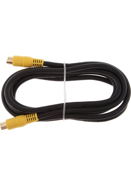 S-Video 4pin Ila 4pin Erkek-Erkek Tv Video Kablosu Adaptörü S Terminali 1.8m (Yurt Dışından)