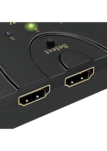 3 Bağlantı Noktası 3in1 Otomatik Anahtar Anahtarlayıcı Ayırıcı Adaptör x 2k (Yurt Dışından)