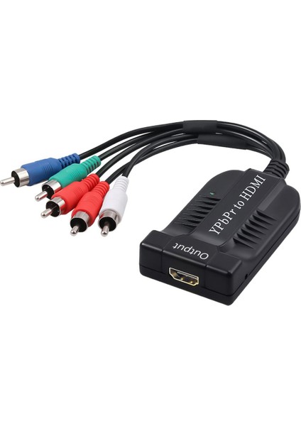 HDMI Dişi - Ypbpr Erkek Rgb 1080P Bileşen L Ses Dönüştürücü (Yurt Dışından)