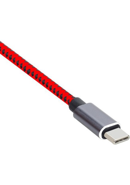 USB Tip-C Ila 2 Sesli Kablo Fişi Kablosu 0,5 Metre (Yurt Dışından)