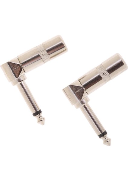 2 1/4inch 6.35MM Kriko Sağ Açılı Konektör, 6.5mm Erkek Mono Paketi (Yurt Dışından) fırsatları