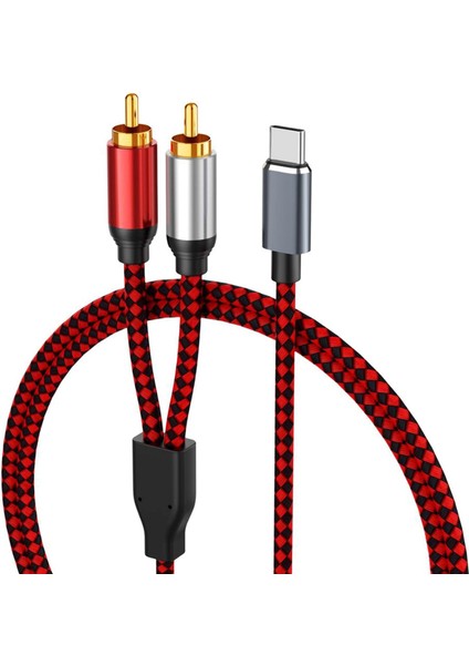 Gazechimp Hoparlör Tiyatrosu Için USB Erkek - 2 Erkek Ses Kablosu Kablosu 1.5 Metre (Yurt Dışından)