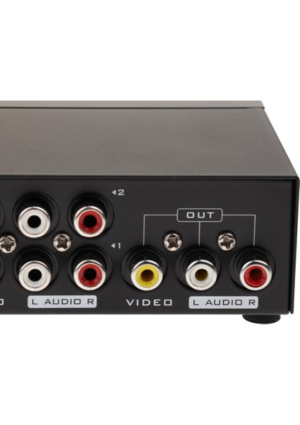 Av Anahtar Kutusu Anahtarlayıcı 8 Yollu Stereo Ses/video Kompozit Seçici (Yurt Dışından)