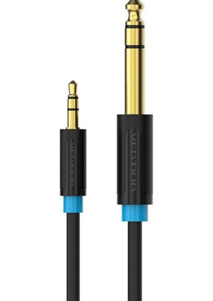 Mikser Gitar Için 3.5mm Ila 6.35MM/6.5MM Adaptör Jak Ses Kablosu 1.5m (Yurt Dışından)