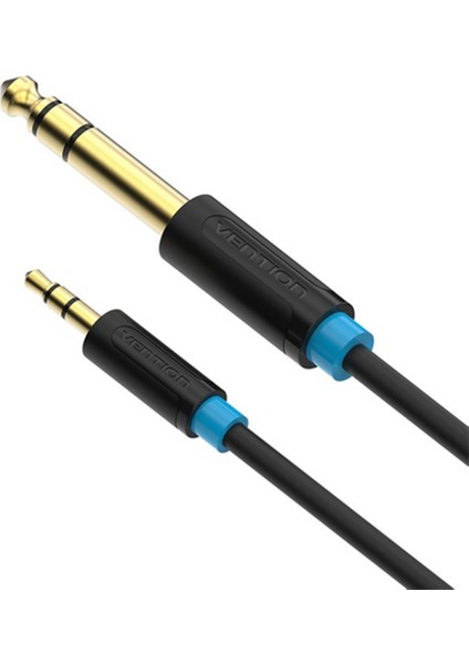 Mikser Gitar Için 3.5mm Ila 6.35MM/6.5MM Adaptör Jak Ses Kablosu 1.5m (Yurt Dışından)