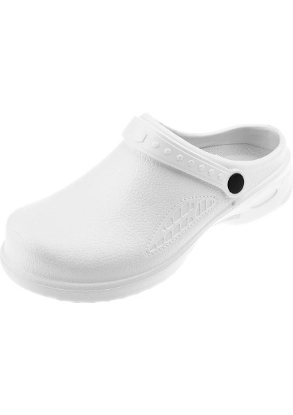 Erkekler Kadınlar Hemşirelik Ayakkabıları Yemek Strap 41 Beyaz Ultralit Tıkanıkları (Yurt Dışından)