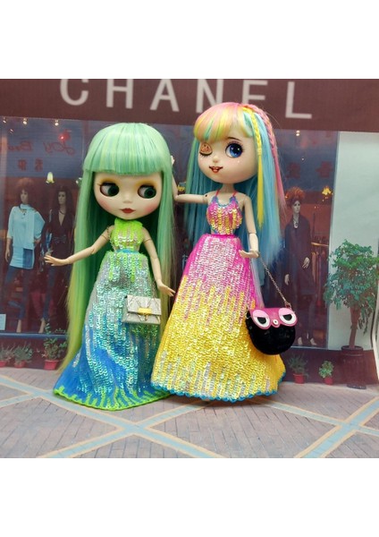3x1/6 Bebek Omuz Çantası Çanta Çanta Crossbody Blythe Bjd Bebek Pembe 3 Adet (Yurt Dışından) fiyatları