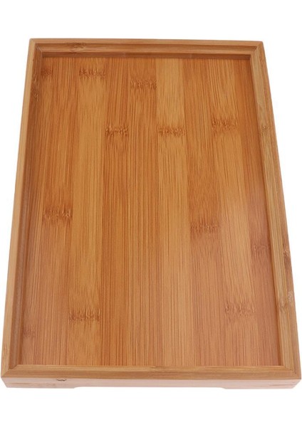 Çok Boyutları Ahşap Çay Kahvaltı Servis Tepsileri 28 x 19 x 2.6 cm. (Yurt Dışından)