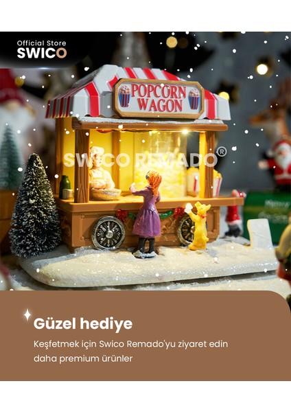 Noel Temalı Müzik Kutusu - Çok Renkli (Yurt Dışından)