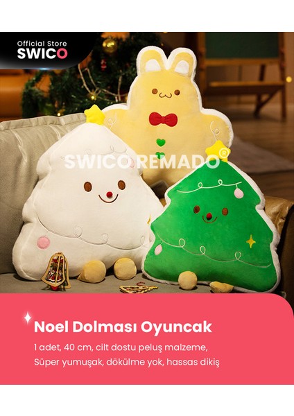 Yılbaşı Ağacı Peluş Oyuncak 40 cm. (Yurt Dışından)