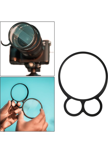 77 mm Filtre Kaleidoskop Tutağı 2 Parmak Kamera Kamera Slr Aksesuarları (Yurt Dışından)