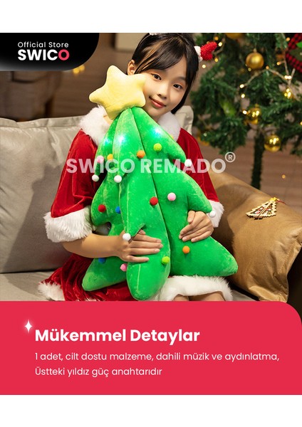 Yılbaşı Ağacı Peluş Oyuncak 60 cm. (Yurt Dışından)