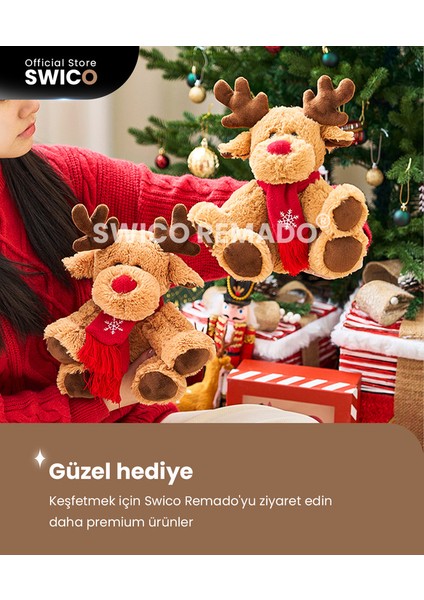 Noel Ren Geyiği Peluş Oyuncak 30 cm. (Yurt Dışından)