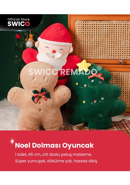 Yılbaşı Ağacı Peluş Oyuncak 45 cm. (Yurt Dışından)