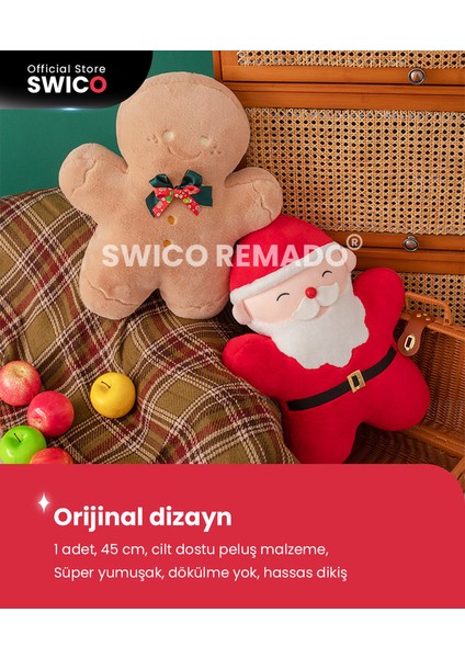 Noel Baba Peluş Oyuncak 45 cm. (Yurt Dışından)