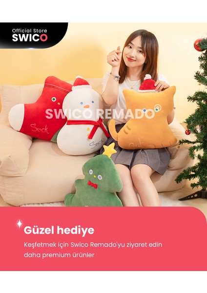 Noel Çorapları Peluş Oyuncak 37 cm. (Yurt Dışından)
