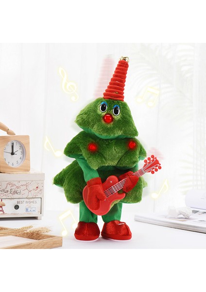 Elektrikli Dans Eden Noel Ağacı Müzikli Peluş Oyuncaklar (Yurt Dışından)