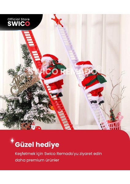 Çocuklar İçin Müzikal Elektrikli Noel Baba Noel Oyuncakları (Yurt Dışından)