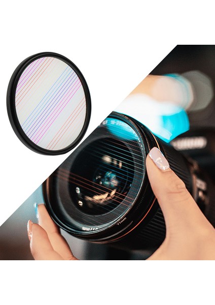 77 mm Gökkuşağı Çizgisi Için Dönen Çizgi Filtresi (Yurt Dışından) modelleri