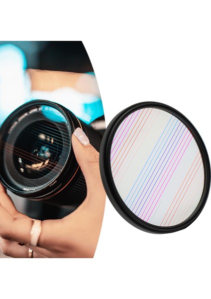 77 mm Gökkuşağı Çizgisi Için Dönen Çizgi Filtresi (Yurt Dışından) fırsatları