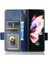 Samsung Galaxy Z Fold 4 Için Telefon Kılıfı - Mavi (Yurt Dışından) 4