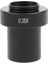 0.35 Mercek C Monte Mikroskop Siyahı Için Ek Lens Adaptörü (Yurt Dışından) 1