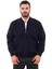 moda Astarlı Cepli Farmuarlı Çelik Örme Ceket Hırka Siyah 3