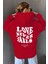 Love Never Fails Sırt Baskılı Sweatshirt 1