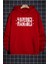 Hanımcı Yazılı Katlamalı Sweatshirt 1