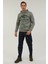 M-CG557 Nature Hoodie 2pr Haki Erkek Sweatshirt 3