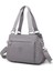 Krinkıl Kumaş Kadın Çantası Smart Bags 1125-78 Gri 3