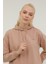 W-SN80 Basic Hoodie 2pr Pudra Kadin Sweatshirt 5