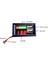 Kırmızı LED Ekran Dijital Voltmetre USB 5V 2A Çıkışlı DC12V 3