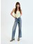 KARLA Straight Fit Açık İndigo Kadın Jean Pantolon 1