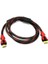 Sargılı - 3mt 3 Metre HDMI Kablo 1.4V 4K Full Hd Laptop Tv Görüntü HDMI Kablosu Hdtohd Örgülü 1