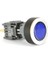Ø16 mm - Ø22 mm Mavi Yuvarlak Ledli Yaylı Buton 24VAC/DC 1no+1nc 5